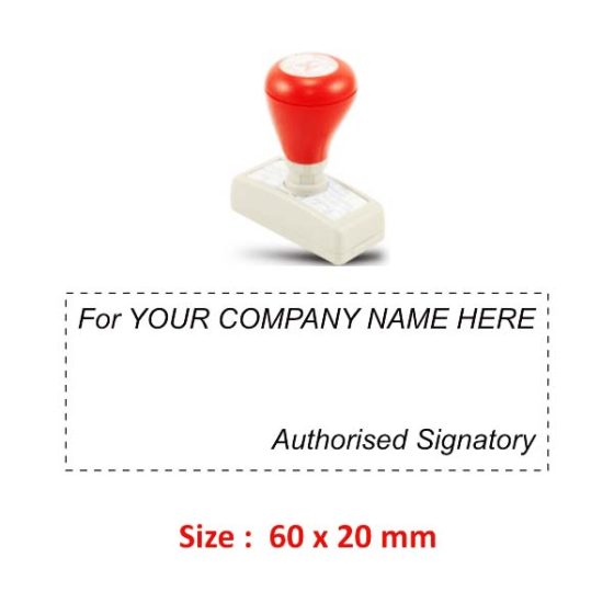 Dura Plus Authorised Signatory Stamp-D - Rubber Stamps and Seals ...